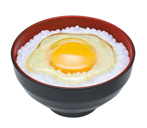 生たまご（黒茶碗）｜卵かけご飯ライト